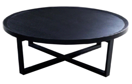 Czarny współczesny stolik kawowy w nowoczesnym stylu 1000 * 600 * 450 mm