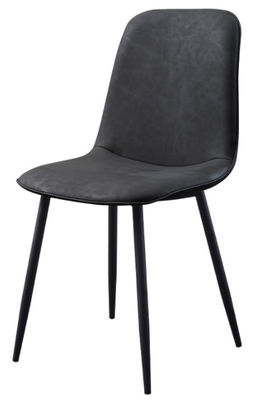 ODM Metal Fadeless Black Leather Krzesła do jadalni do restauracji