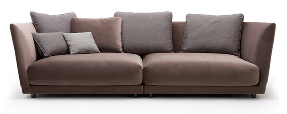 Tapicerowana ergonomiczna sofa segmentowa Meble hotelowe Lobby dla pięciogwiazdkowego hotelu
