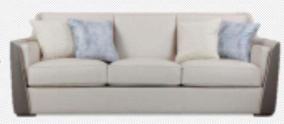 Wodoodporna tkanina do mebli w holu hotelowym Trzyosobowa kanapa Sofa ODM