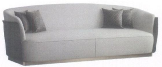 CQC Commercial Mid Century Modern Settee Hotel Lobby Meble
