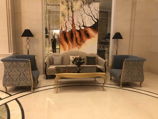 5-gwiazdkowy Hotel International Hotel Niestandardowy zestaw stołów Odporny na zużycie Wodoodporny niestandardowy zestaw sof