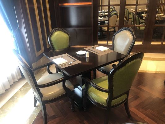 5-gwiazdkowy Hotel International Hotel Niestandardowy zestaw stołów Odporny na zużycie Wodoodporny niestandardowy zestaw sof