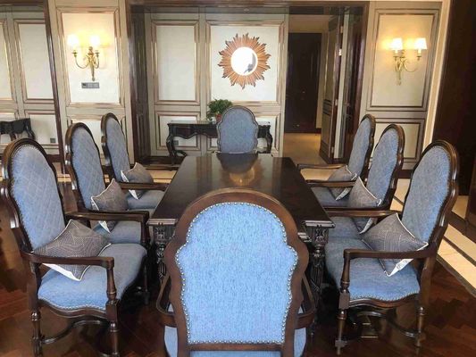 5-gwiazdkowy Hotel International Hotel Niestandardowy zestaw stołów Odporny na zużycie Wodoodporny niestandardowy zestaw sof