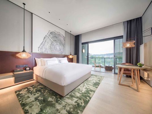 Odporny na zużycie Resort Style Apartament Meble Set Niestandardowa Sofa I Krzesła