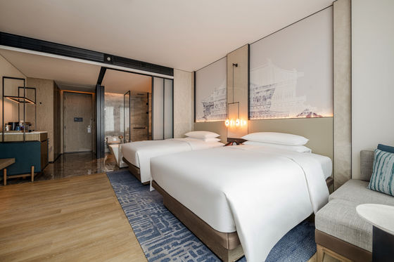 Współczesny zestaw mebli hotelowych dla branży hotelarskiej