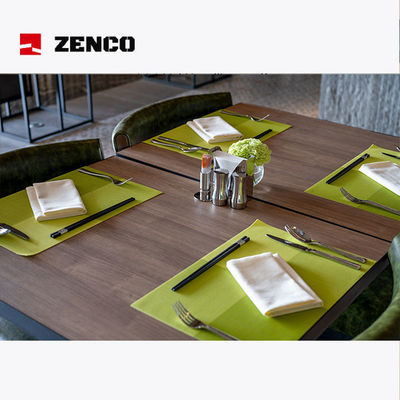 Modern Style Hotel Restauracja Meble zestaw wykonane z macierzystego drewna i wysokiej klasy skóry