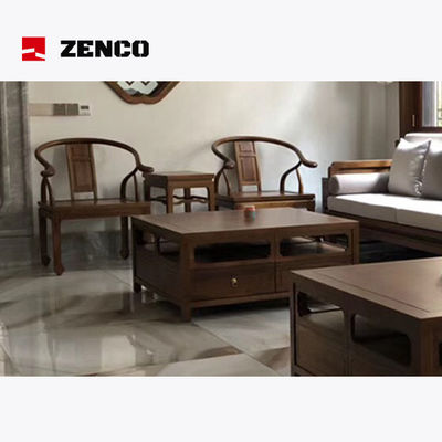 Tradycyjne meble w stylu chińskim Sofa z drewna i drewniane krzesła