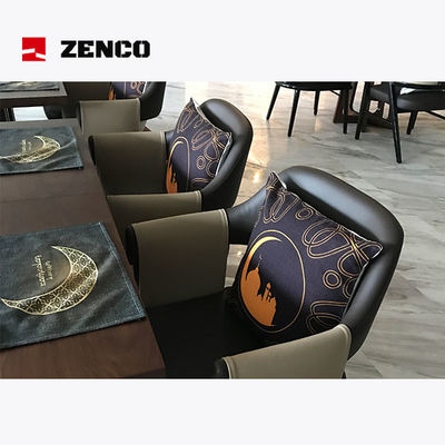 Trwałe i odporne na wilgoć meble hotelowe i restauracyjne z naturalną teksturą