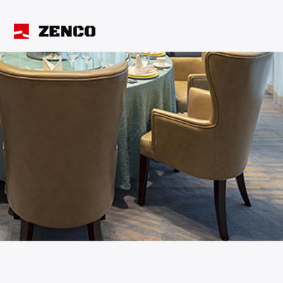 Zestaw mebli hotelowych restauracji wykonany z masywnego drewna popiołowego, dostosowywalny rozmiar