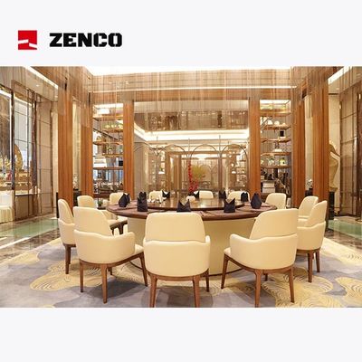 Zestaw mebli hotelowych restauracji z drewna z masywego popiołu z elektrycznym stołem jadalnym