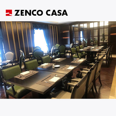 Meble hotelowe Restauracje Vintage Elementy Masywne drewno Stolik do jedzenia i krzesła