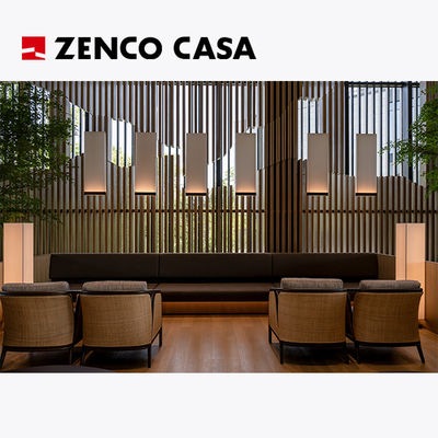 Hotelowe meble wypoczynkowe stałe dla wielu osób Sofa Rattan Elements Krzesło lounge Stolik kawowy w nowoczesnym stylu