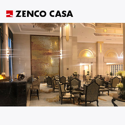 Hotel Lobby Europejski Styl Stolik kawowy i krzesło rozmiar 815*760*1000mm