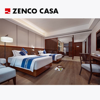 Zestaw mebli do sypialni hotelowej w stylu nowoczesnym