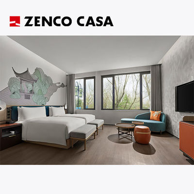 Zestaw mebli do sypialni hotelowych w stylu współczesnym