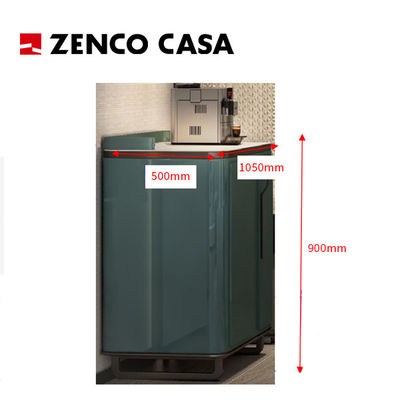 Zestaw mebli do pokoi dwuosobowych obejmuje łóżko i kanapę z poduszkami