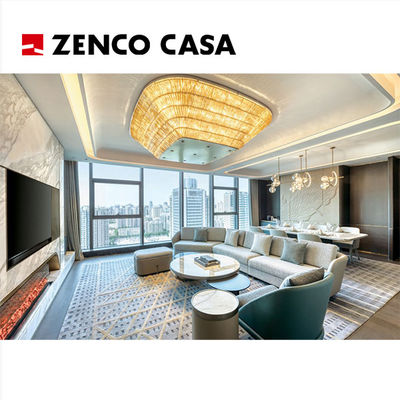 Zestaw mebli pięciogwiazdkowych hoteli z luksusowymi apartamentami, w tym sofa dla wielu osób itp.